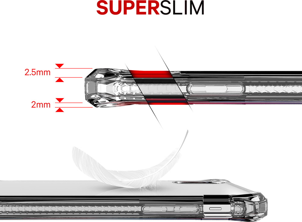 фото Чехол-накладка Itskins Spectrum Clear для Apple iPhone XS Max, прозрачный