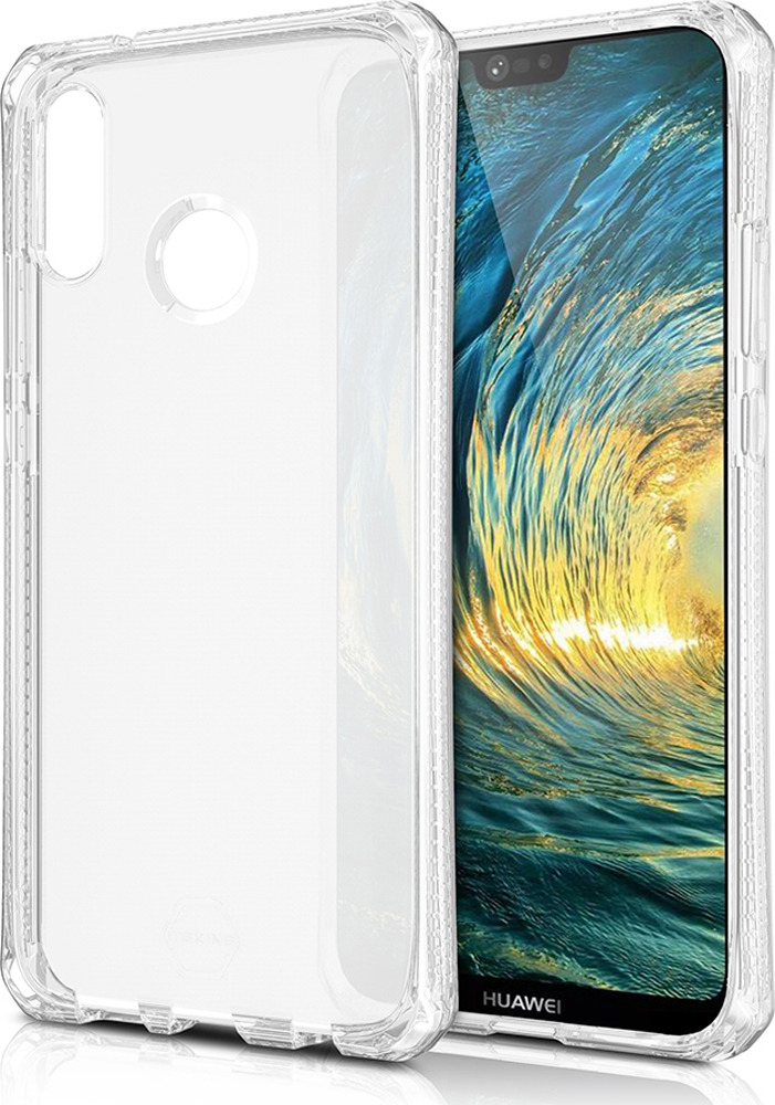 фото Чехол-накладка Itskins Spectrum Clear для Huawei P20 Lite, прозрачный