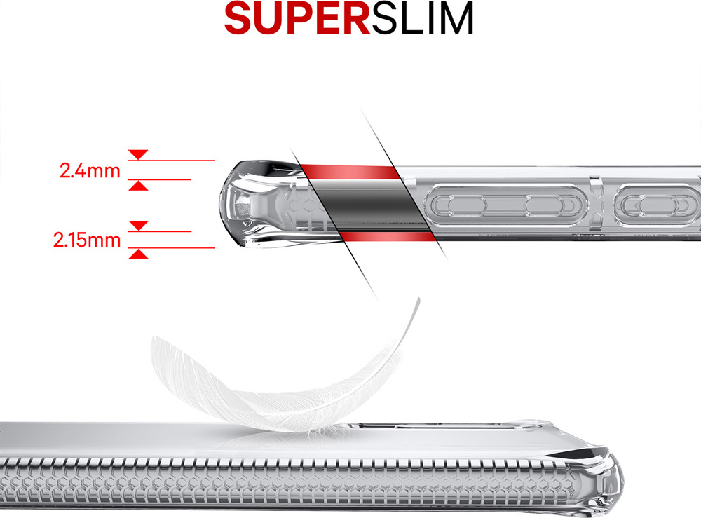 фото Чехол-накладка Itskins Spectrum Clear для Huawei P30, прозрачный