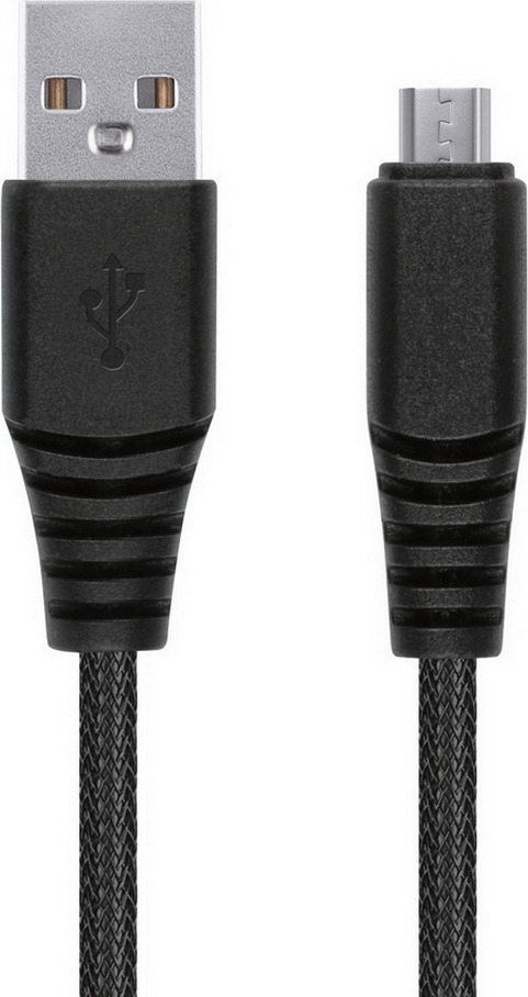 Кабель SmartBuy USB - micro USB, 2 м, черный
