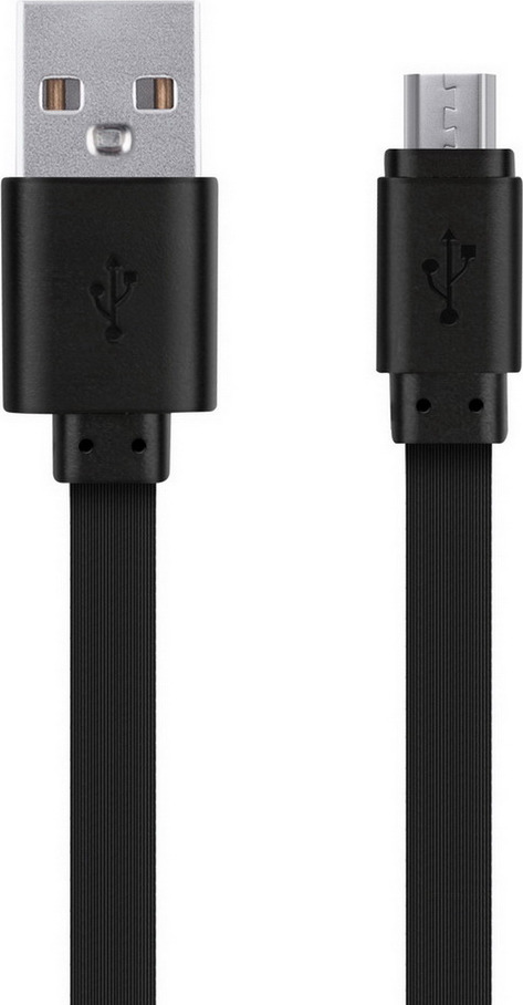 Кабель SmartBuy USB - micro USB, 2 м, черный