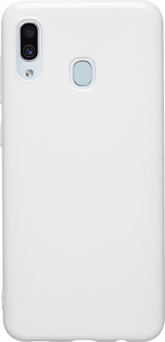 534 ₽ <b>Чехол</b>-<b>накладка Brosco Colourful для</b> Samsung A30, белый