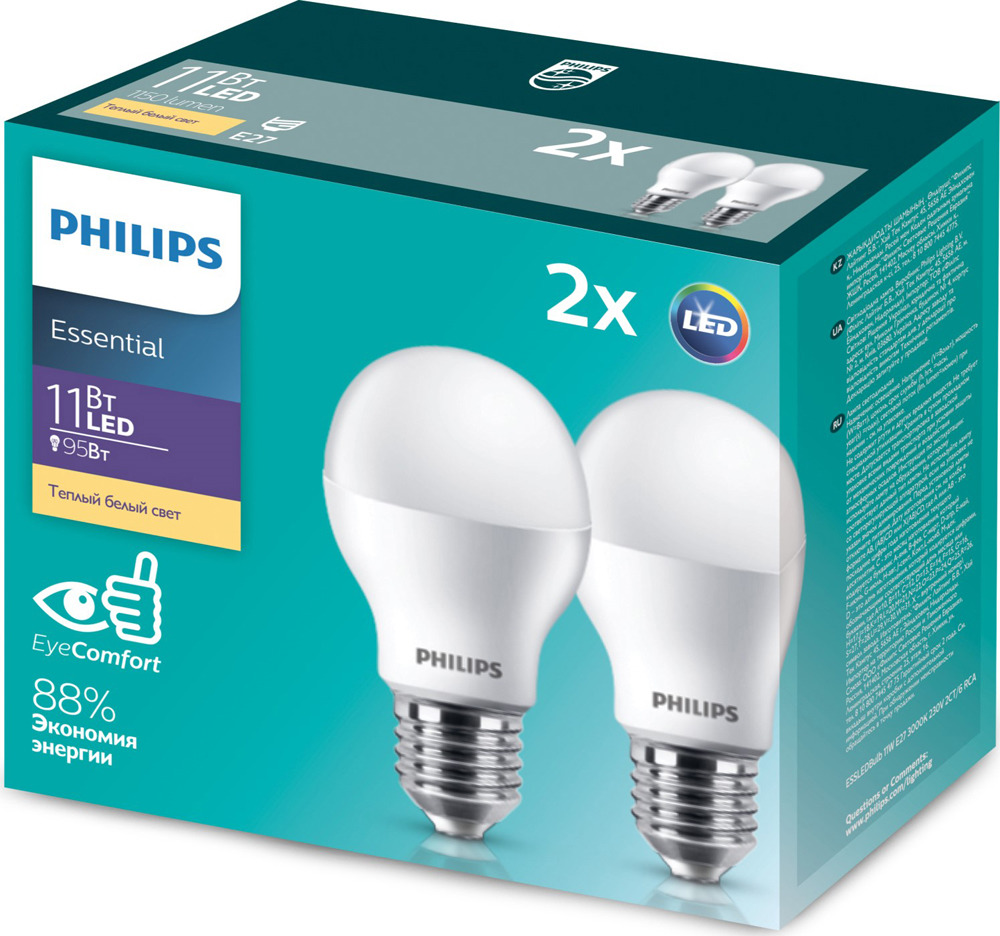 фото Лампочка Philips светодиодная Essential LEDBulb