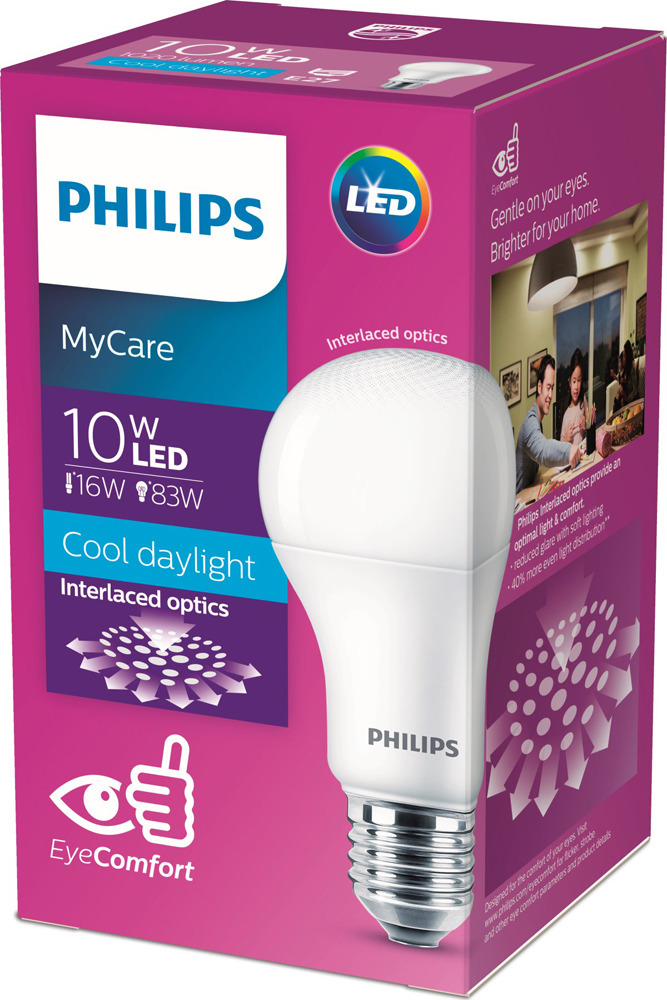 фото Лампочка светодиодная Philips Premium LEDBulb, 929001915937, цоколь E27, 10W, 6500K