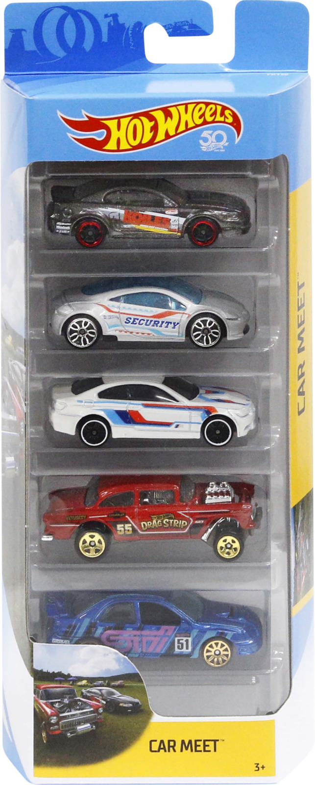 фото Набор машинок Hot Wheels Flames, 1806_FKT59, 5 шт