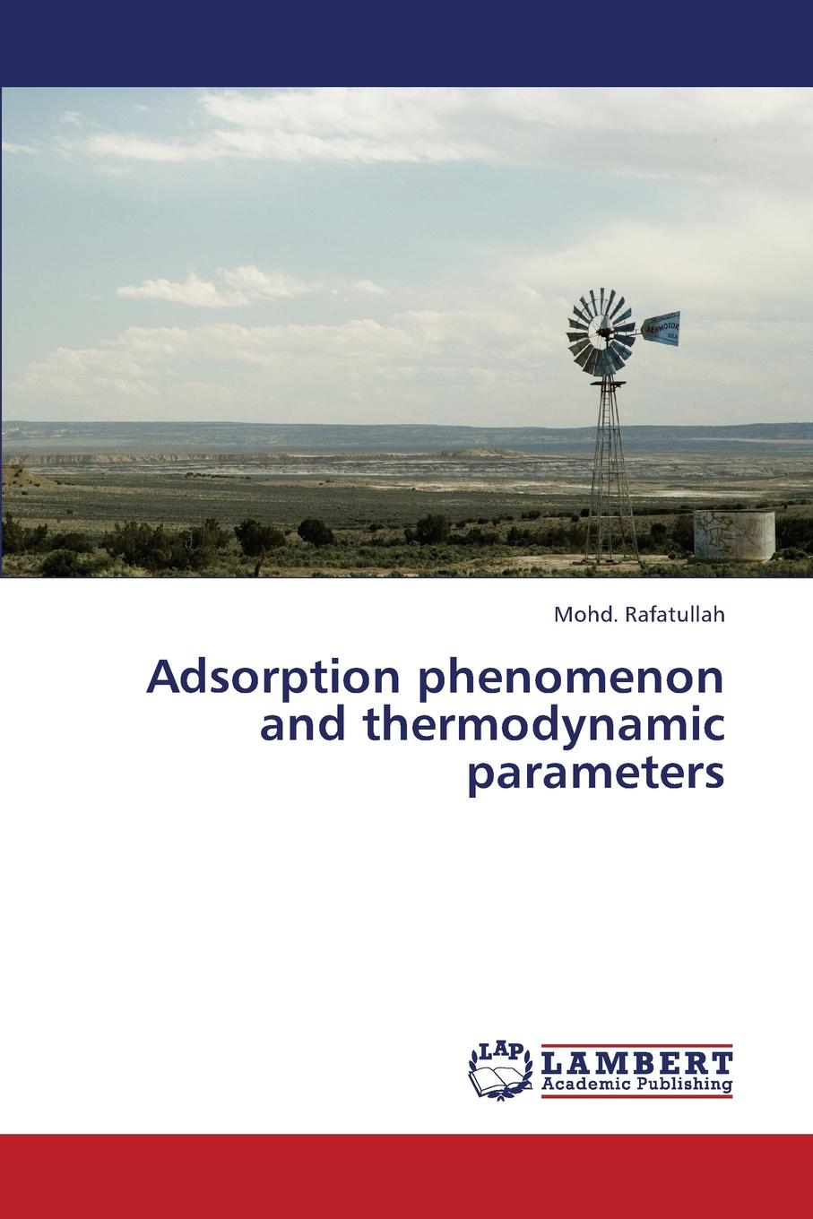 Adsorption Phenomenon and Thermodynamic Parameters