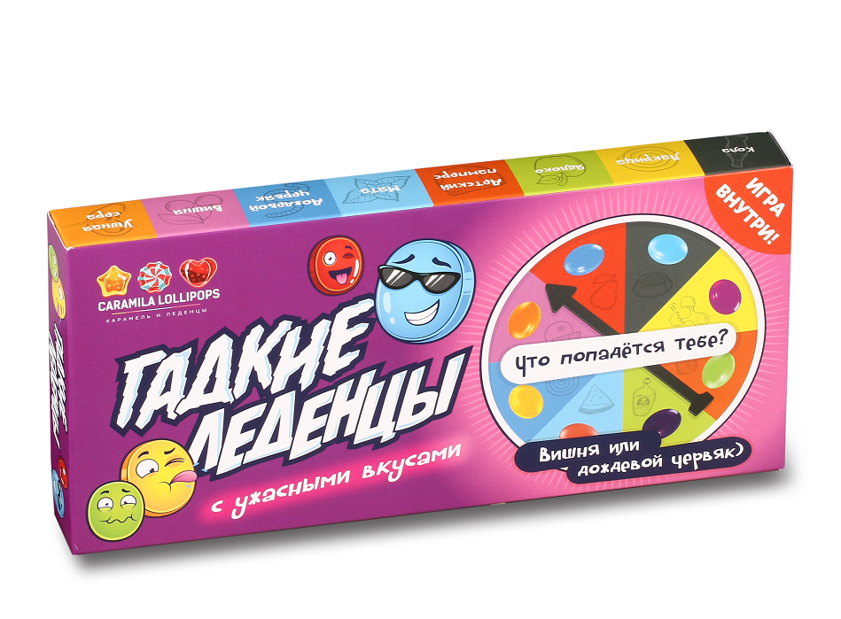 Леденцы Caramila Lollipops Гадкие с игрой, 150