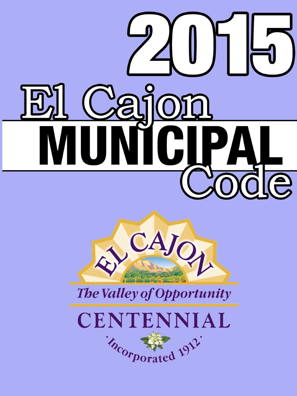 фото El Cajon Municipal Code 2015