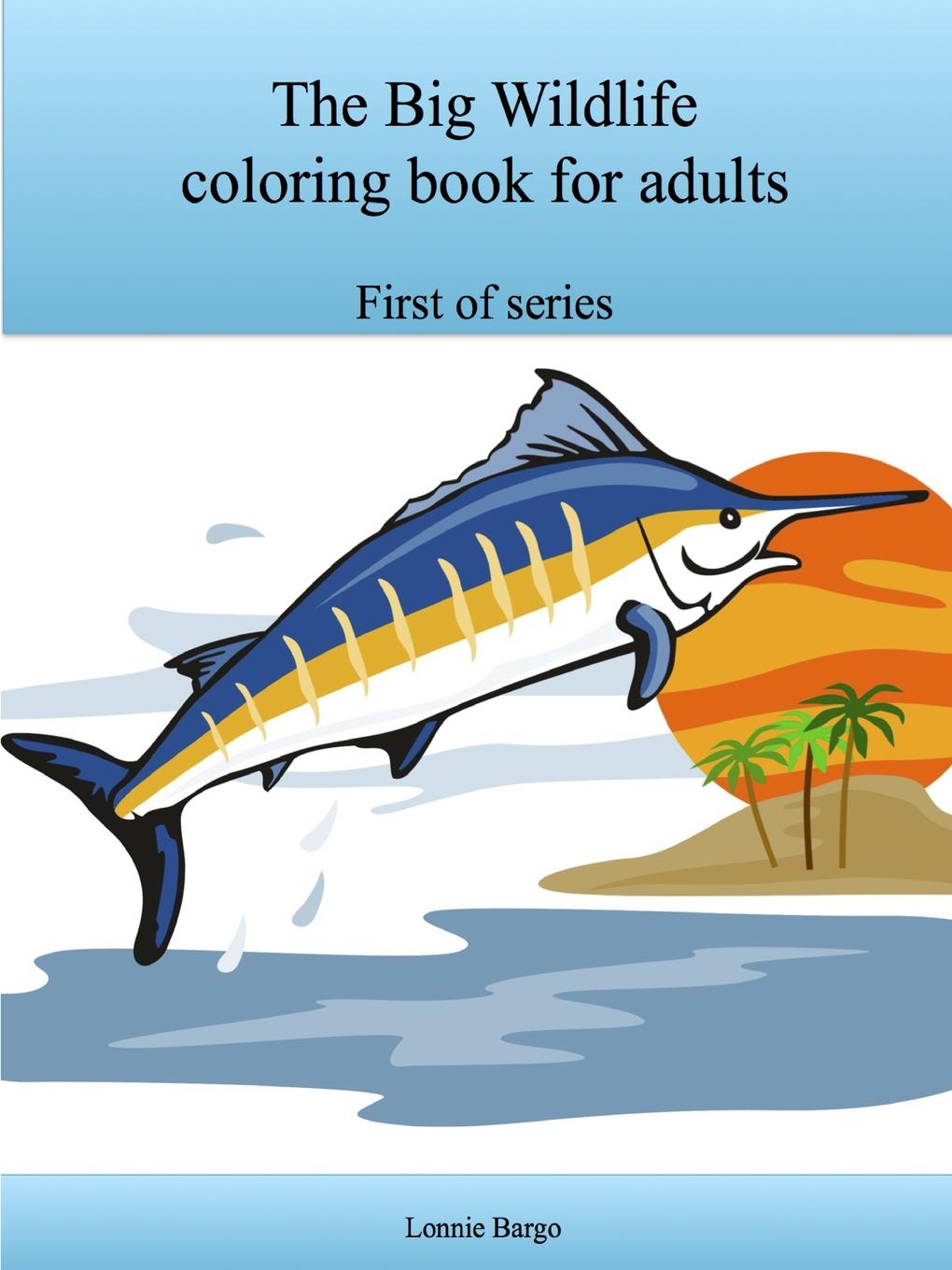 фото The Big Wildlife coloring book for adults