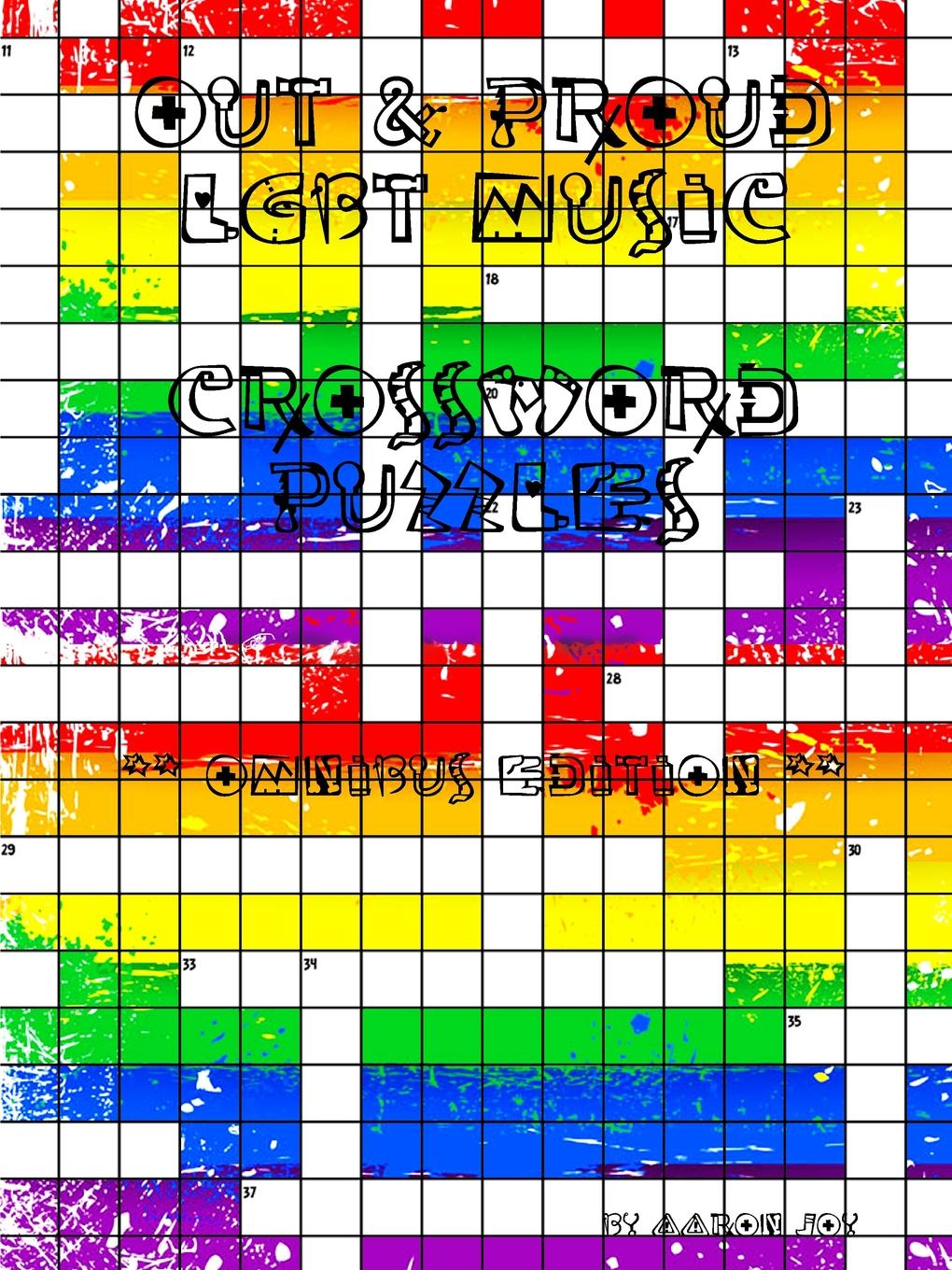 OUT . PROUD LGBT MUSIC CROSSWORD PUZZLES. OMNIBUS EDITION
