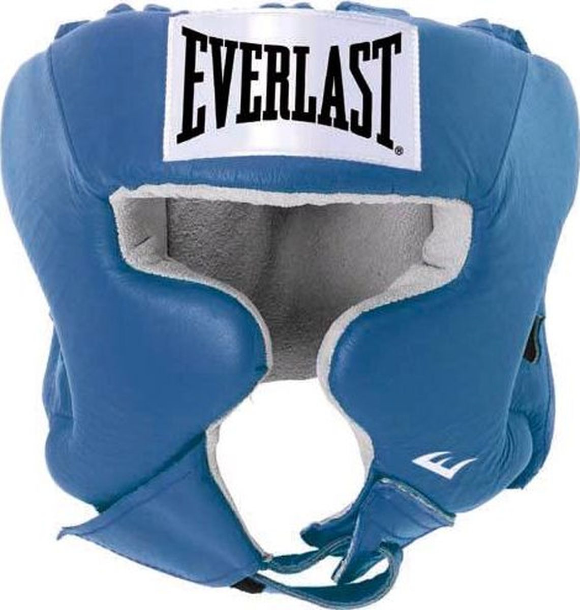 Шлем боксерский Everlast USA Boxing Cheek, 620206U, синий, размер M