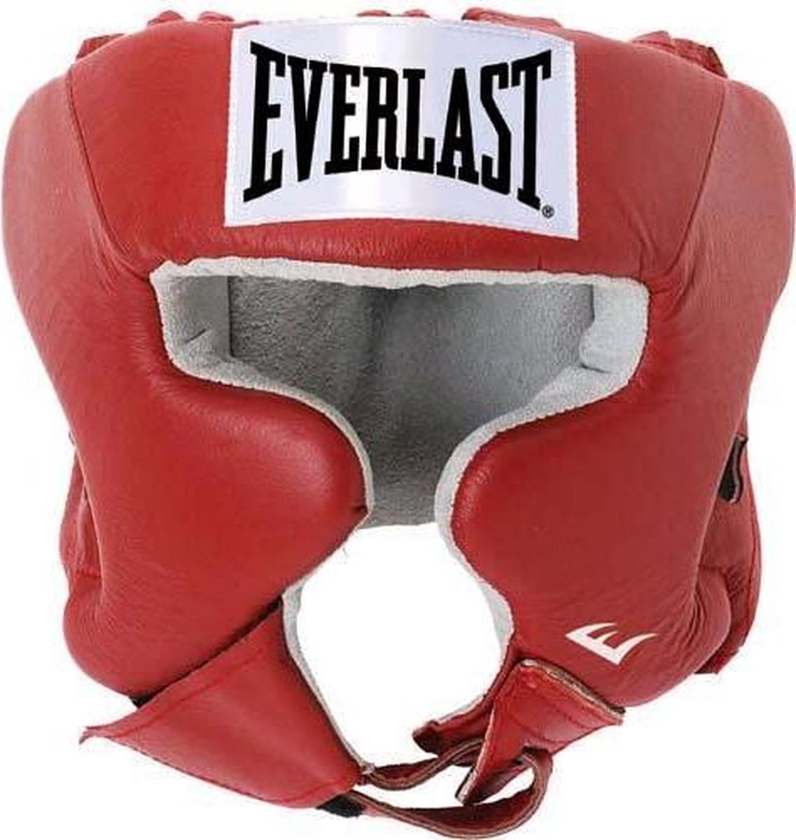 Шлем боксерский Everlast USA Boxing Cheek, 620400U, красный, размер L