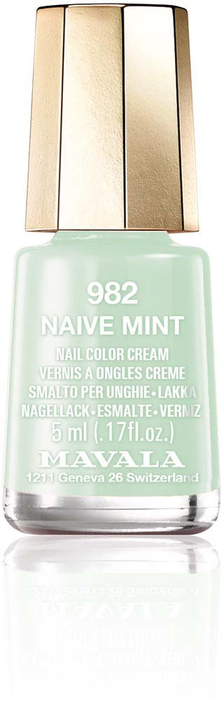 фото Лак для ногтей Mavala, тон 982 NaIve mint, 5 мл