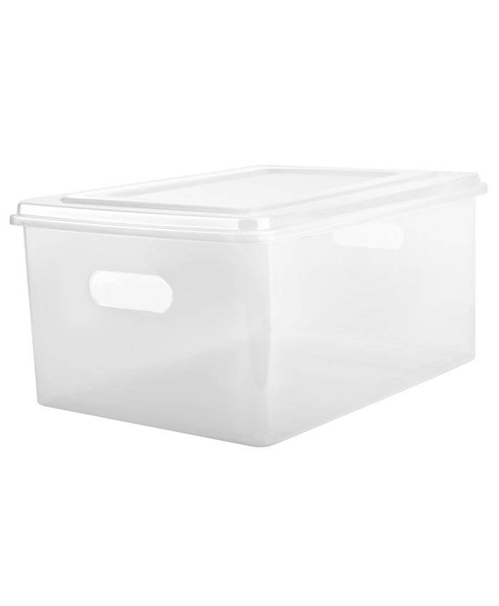 Коробка для хранения Стамм КТ70 Контейнер хозяйственный большой, прозрачный