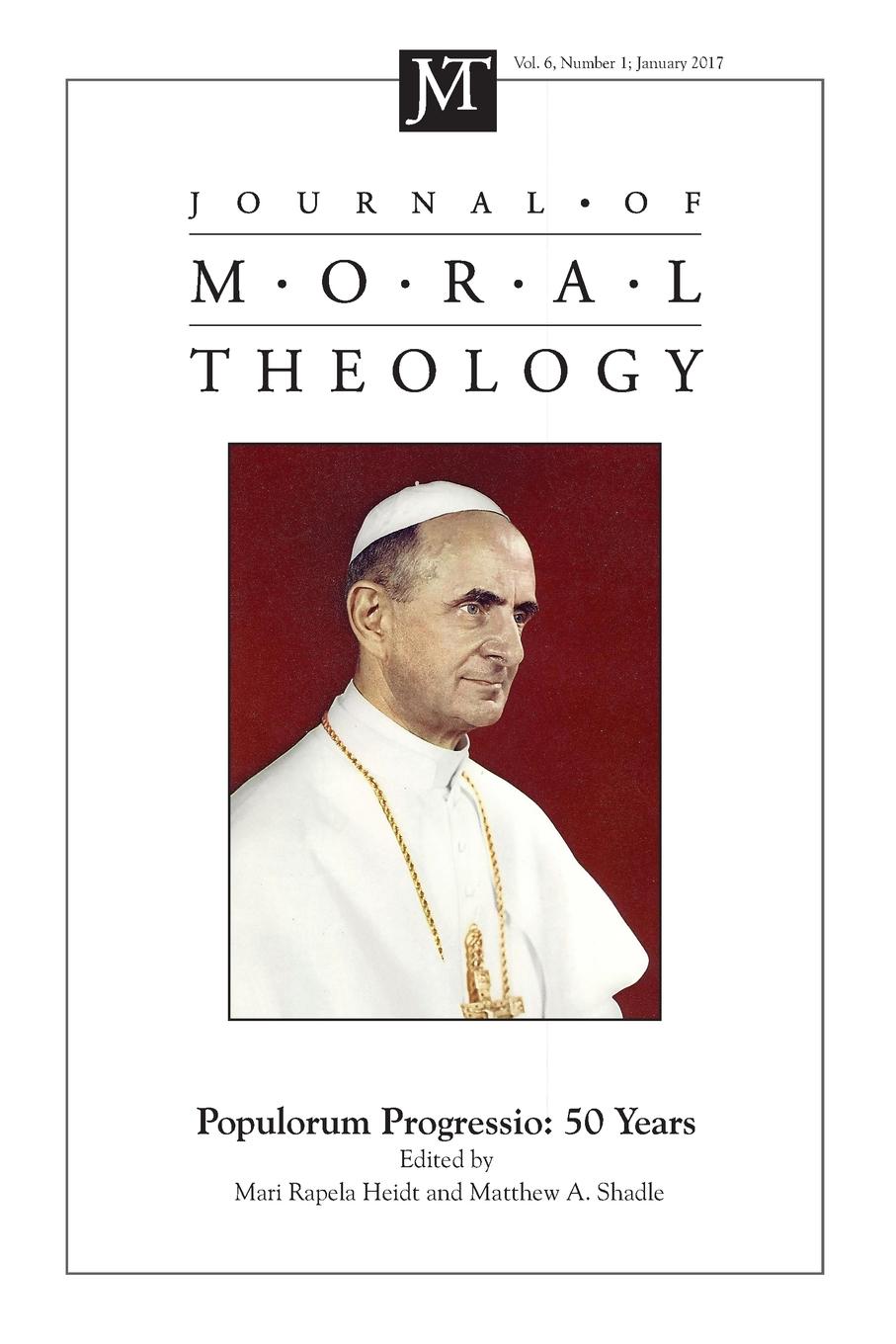 фото Journal of Moral Theology, Volume 6, Number 1