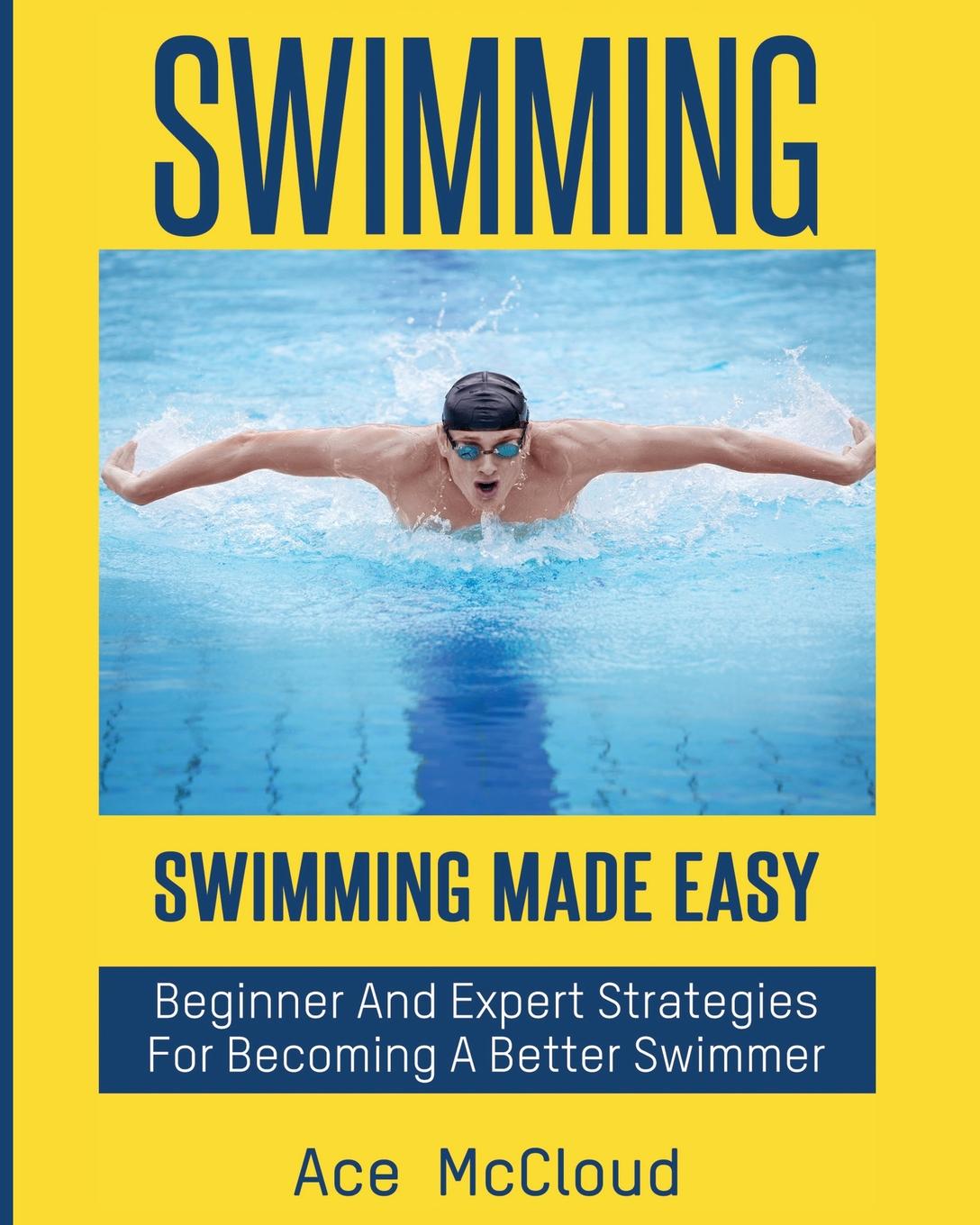 Swim book. Swimming is good. Learn swimming with book.