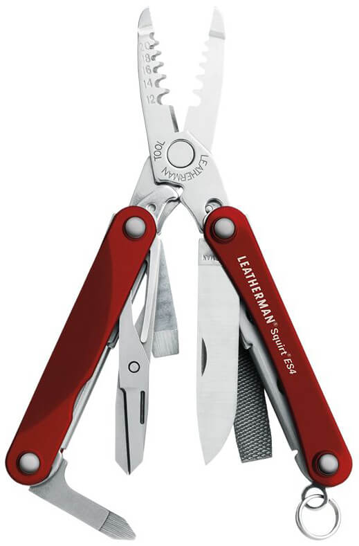 фото Мультитул Leatherman Squirt ES4 Red