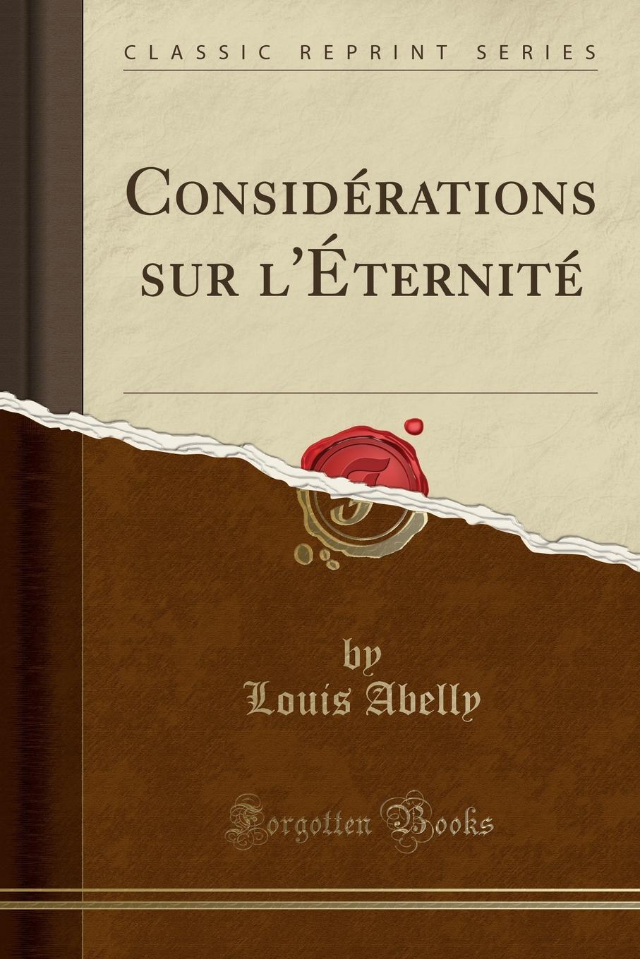фото Considerations sur l.Eternite (Classic Reprint)
