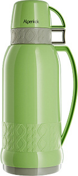 фото Термос Alpenkok, AK-18001S/1, зеленый, серый, 1,8 л