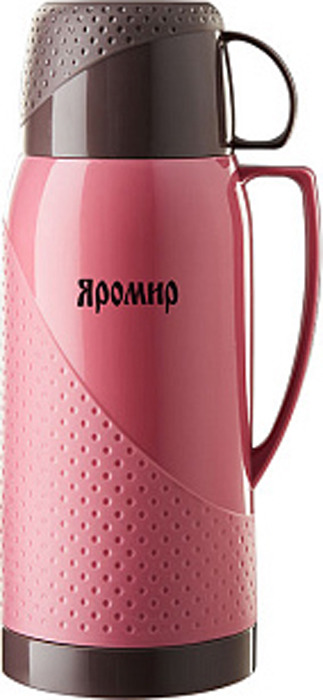 фото Термос Яромир, ЯР-2023С/1, розовый, коричневый, 1,8 л