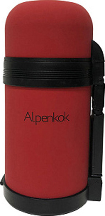 фото Термос Alpenkok, AK-08001M, красный, 1 л