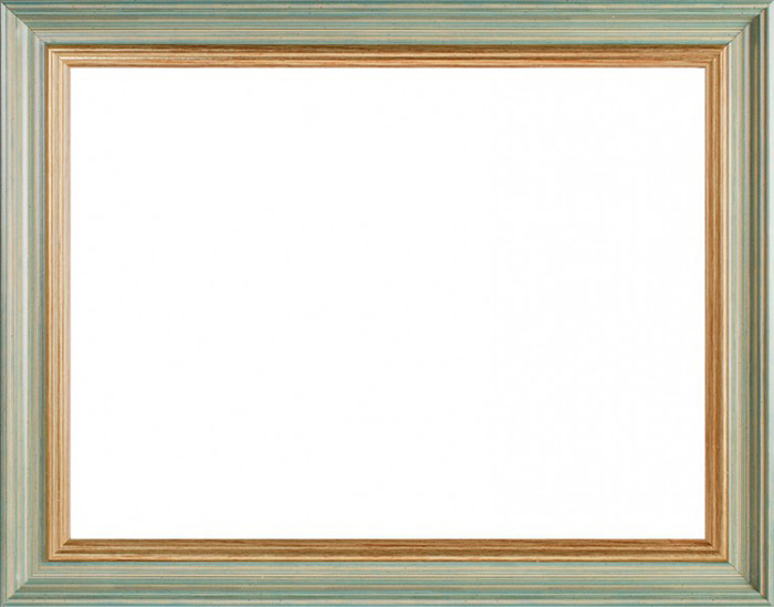 Багетная рама Art of Dream Jenny, 1660-BL, зеленый, медный, 37,6 х 47,6 см