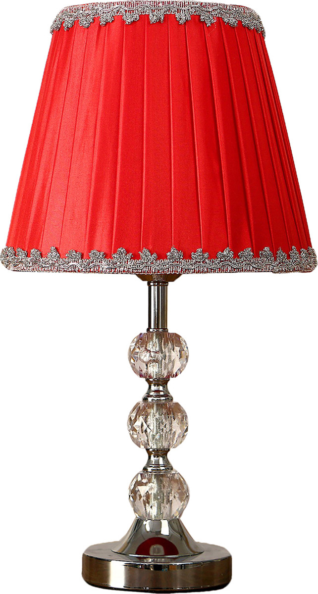 Настольный светильник Risalux Немезида, E27, 40W, 2800133, красный, 25 х 25 х 43 см