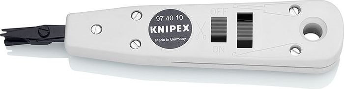 фото Специнструмент Knipex LSA-Plus, для укладки кабелей, KN-974010, серый