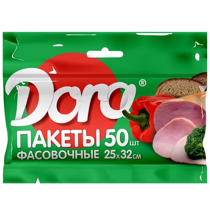 фото Пакеты для приготовления Dora Фасовочные, ПНД (Полиэтилен низкого давления)