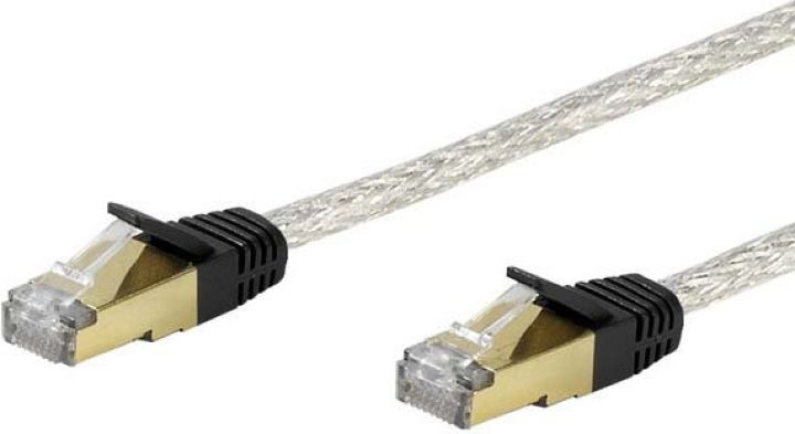 фото Кабель Vivanco СC N6 50 6, CAT6e, 5 м, прозрачный