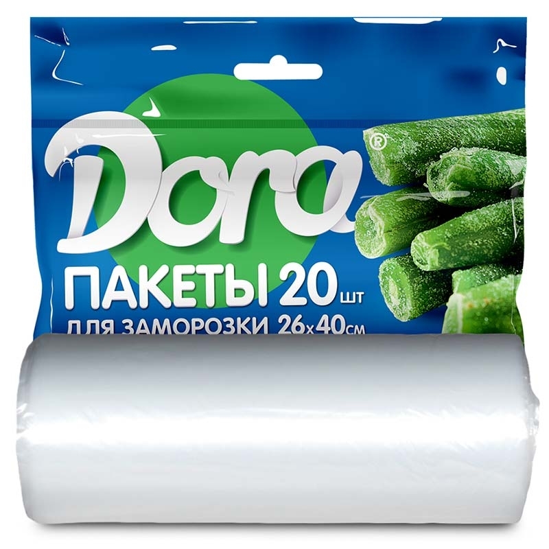 фото Пакеты для приготовления Dora 1014-006, ПВД (Полиэтилен высокого давления)