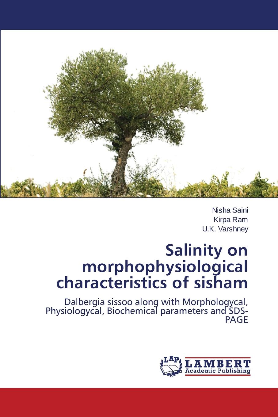 Salinity on morphophysiological characteristics of sisham