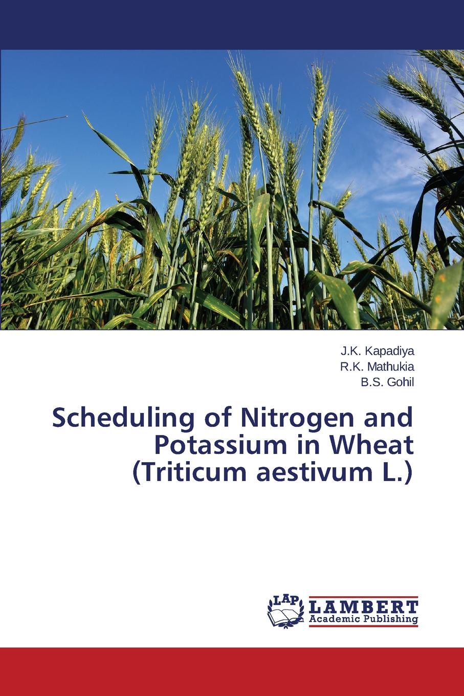 Scheduling of Nitrogen and Potassium in Wheat (Triticum aestivum L.)