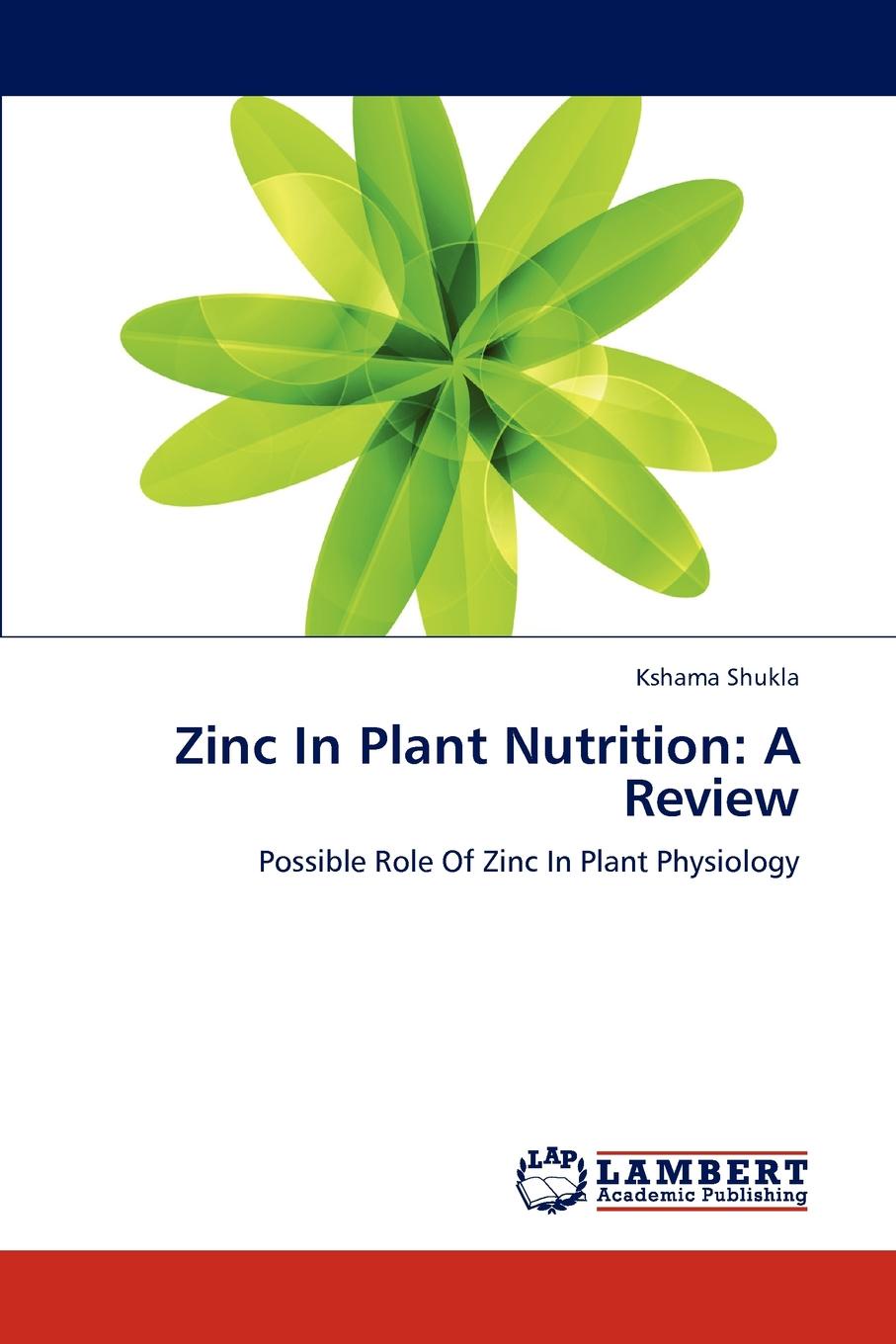 Zinc in Plant Nutrition. A Review