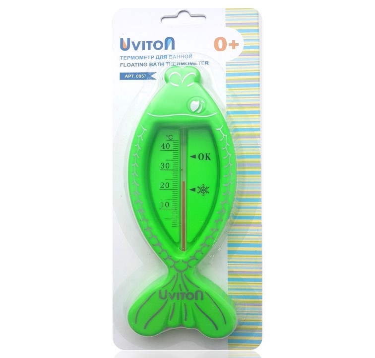 фото Термометр для воды UVITON 0057_зеленый зеленый