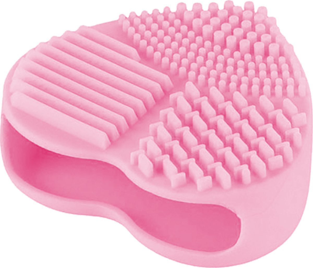 Средство для косметических принадлежностей VenusShape Силиконовый коврик очиститель кистей, VS-MHBC-02 для макияжа, для мытья кистей (розовый)