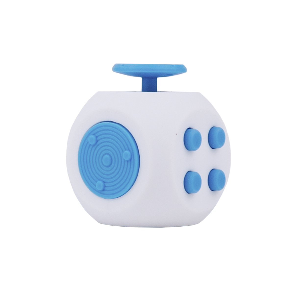 фото Игрушка антистресс "FidgetCube 3.0 Air", белый - синий Fidget cube