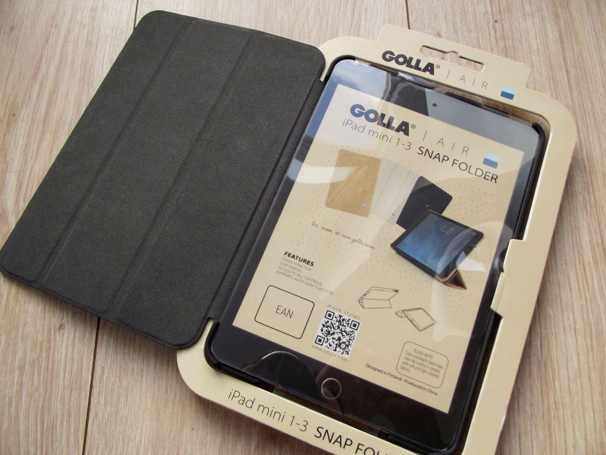 фото Чехол для планшета Golla Air folder для iPad mini 1,2,3, черный