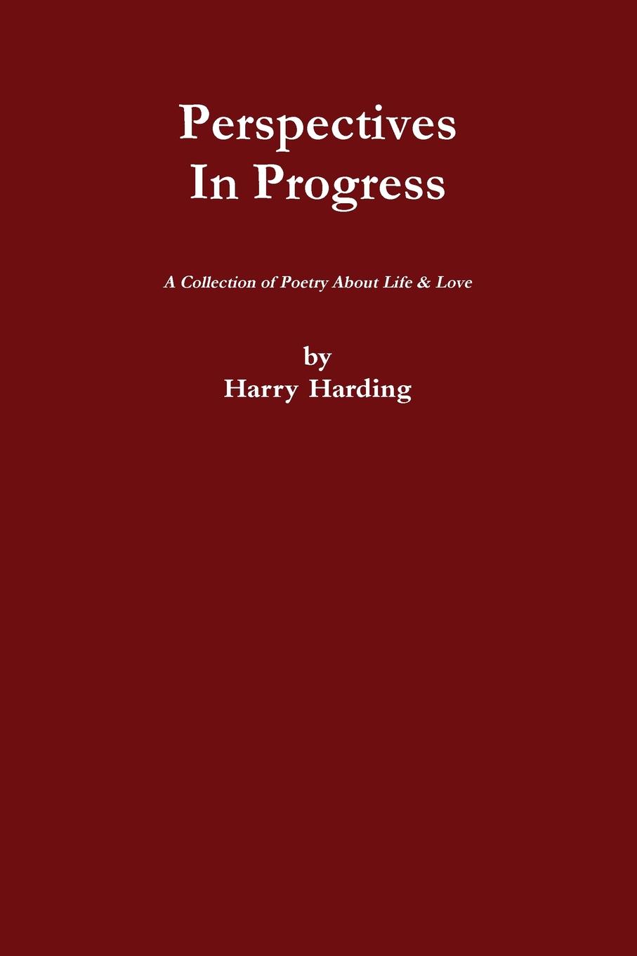 Harry Harding Perspectives In Progress