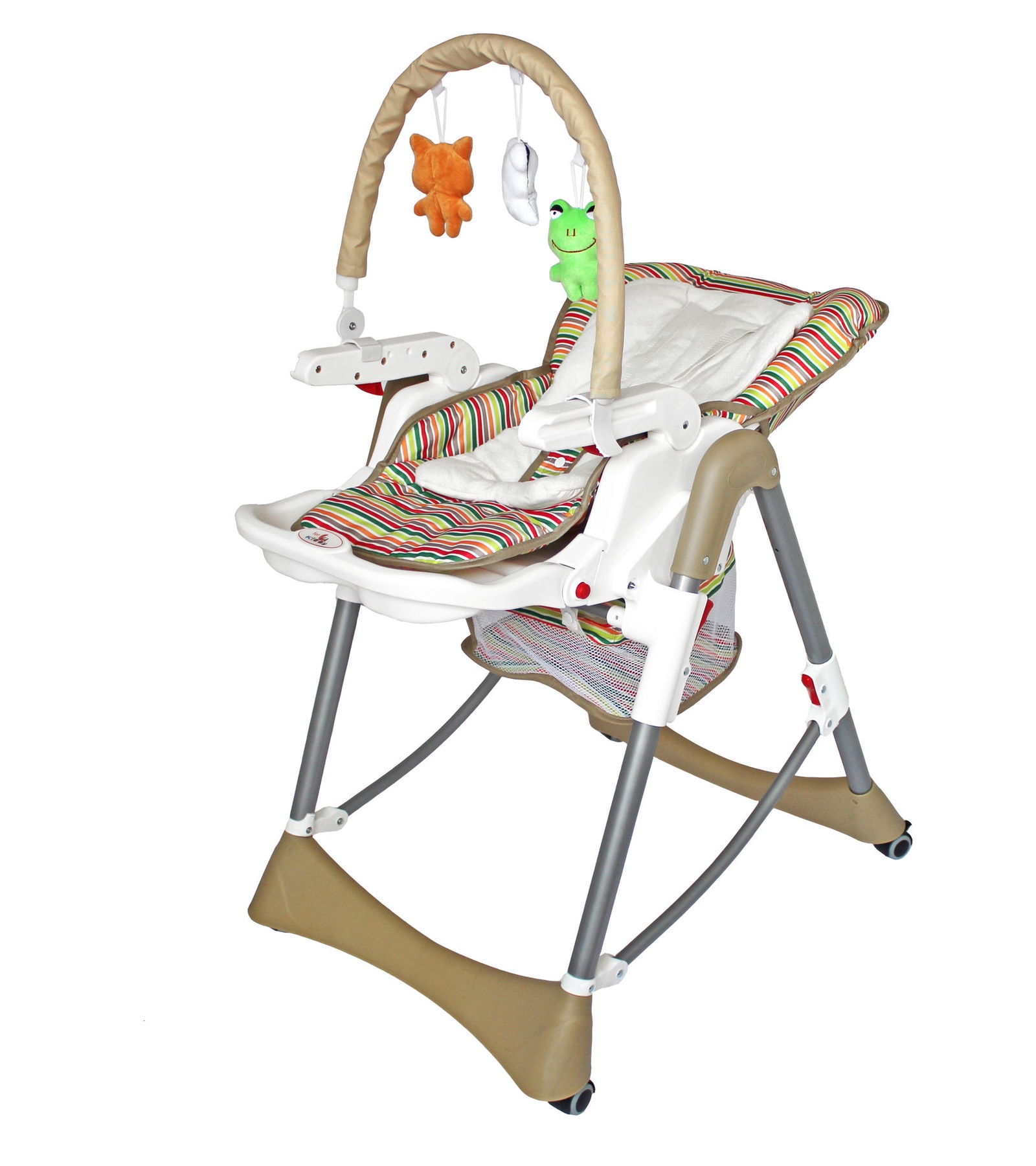 фото Стульчик для кормления ForKiddy Optimum Toys Beige 0+ бежевый