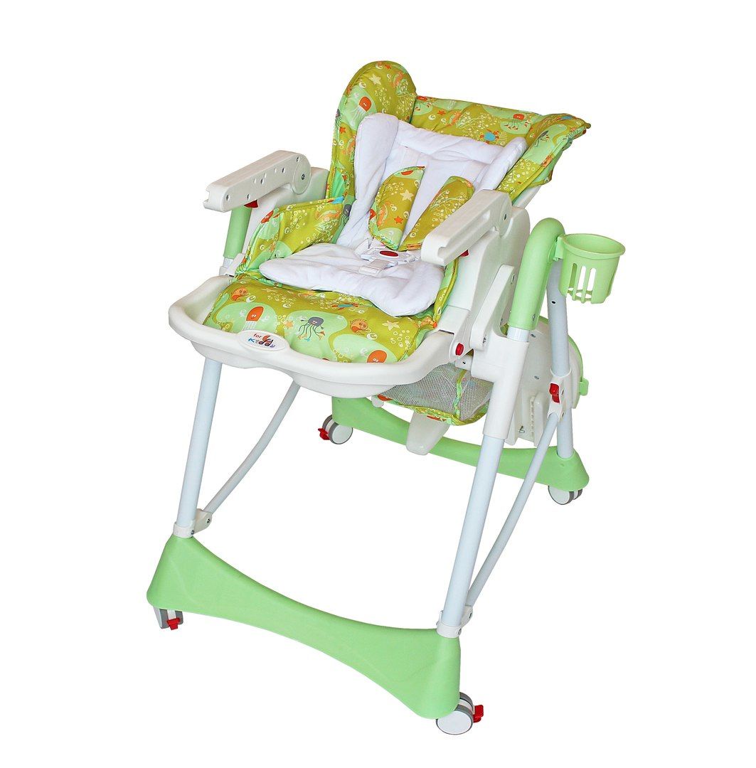 фото Стульчик для кормления ForKiddy Optimum V2 Green 0+ зеленый