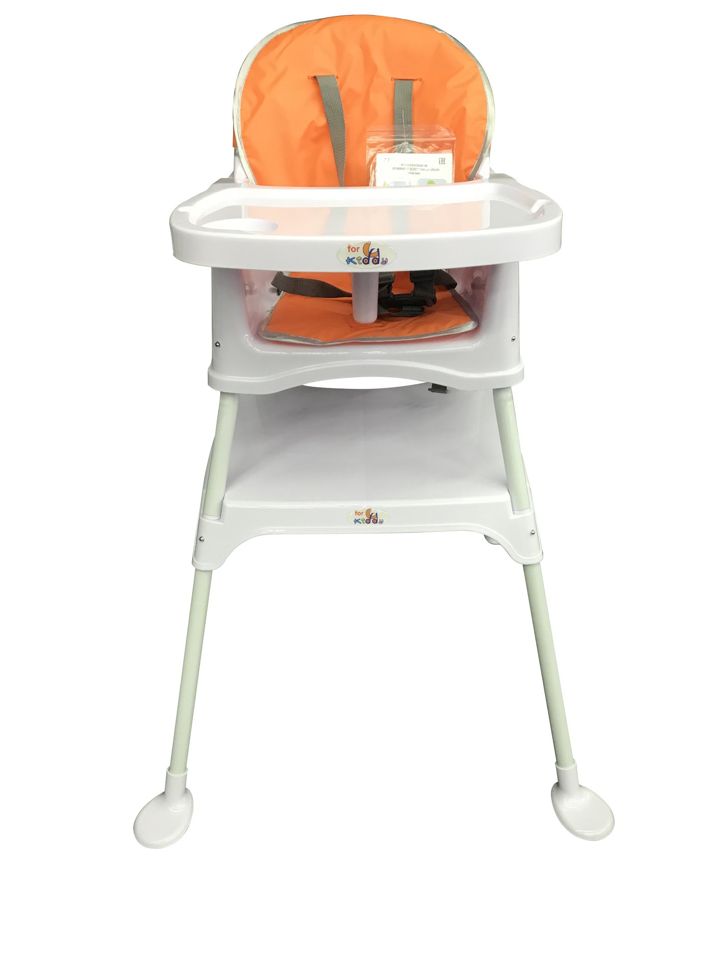 фото Стульчик для кормления ForKiddy Tandem Orange оранжевый