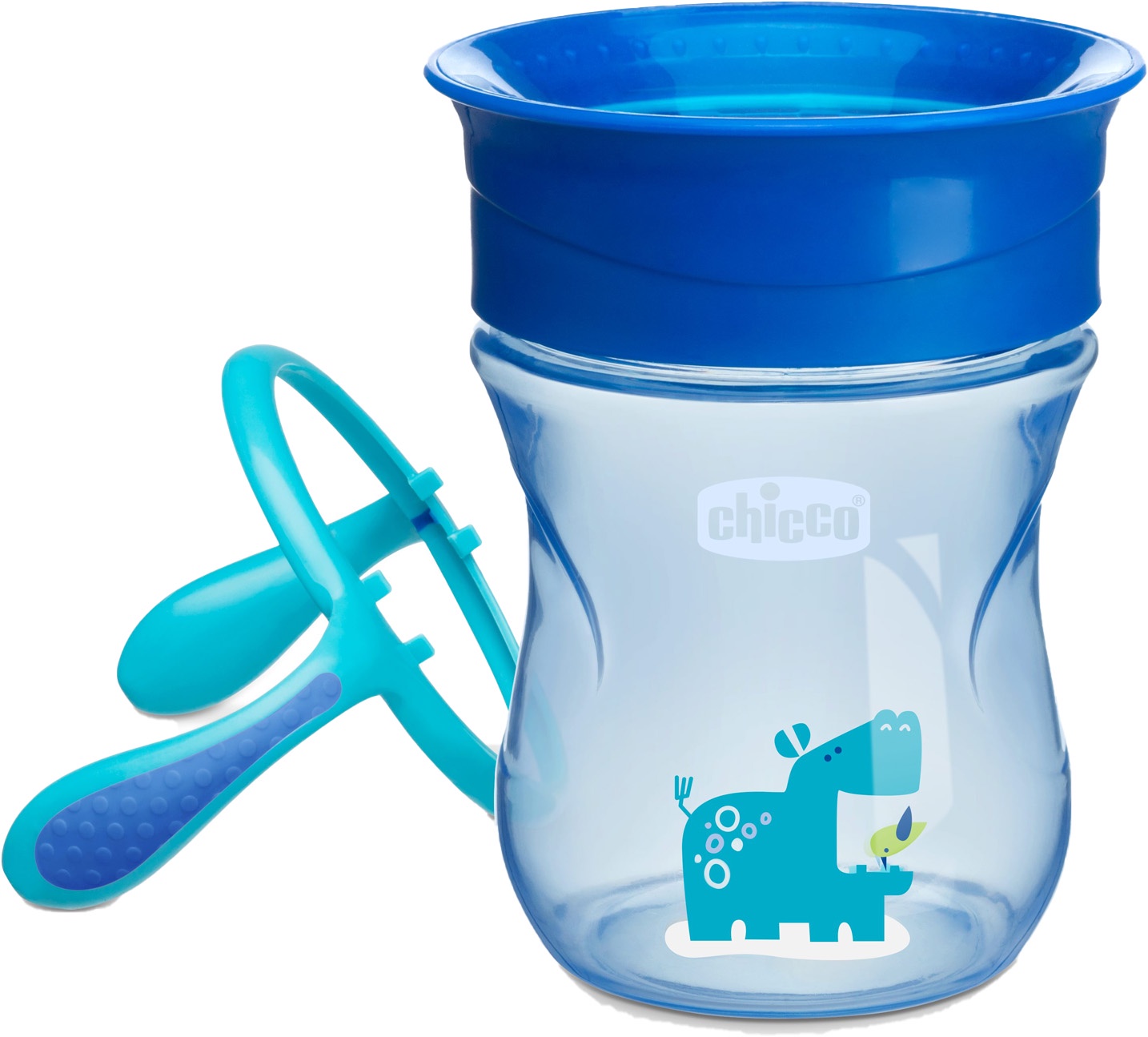 Поильник Chicco Perfect Cup (носик 360) голубой