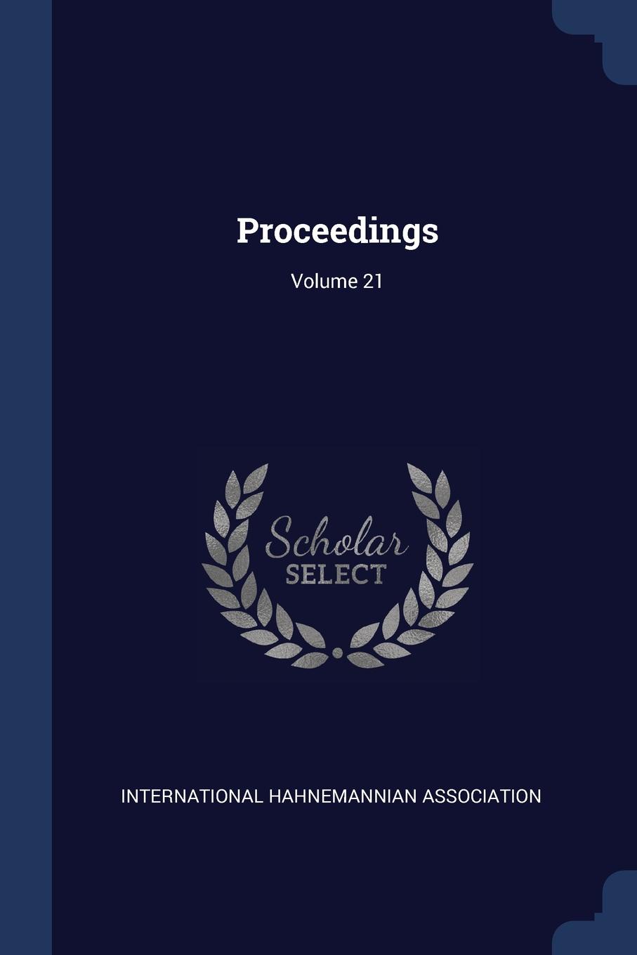 Proceedings; Volume 21