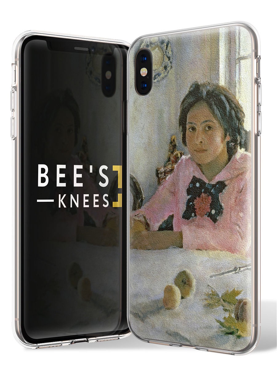 фото Чехол для сотового телефона With love. Moscow "Art design" для Apple iPhone X / Apple iPhone XS, серый