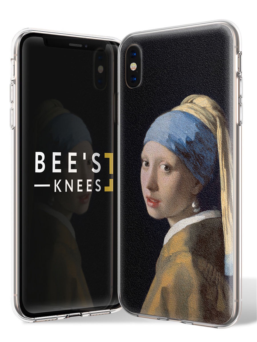 фото Чехол для сотового телефона With love. Moscow "Art design" для Apple iPhone X / Apple iPhone XS, черный