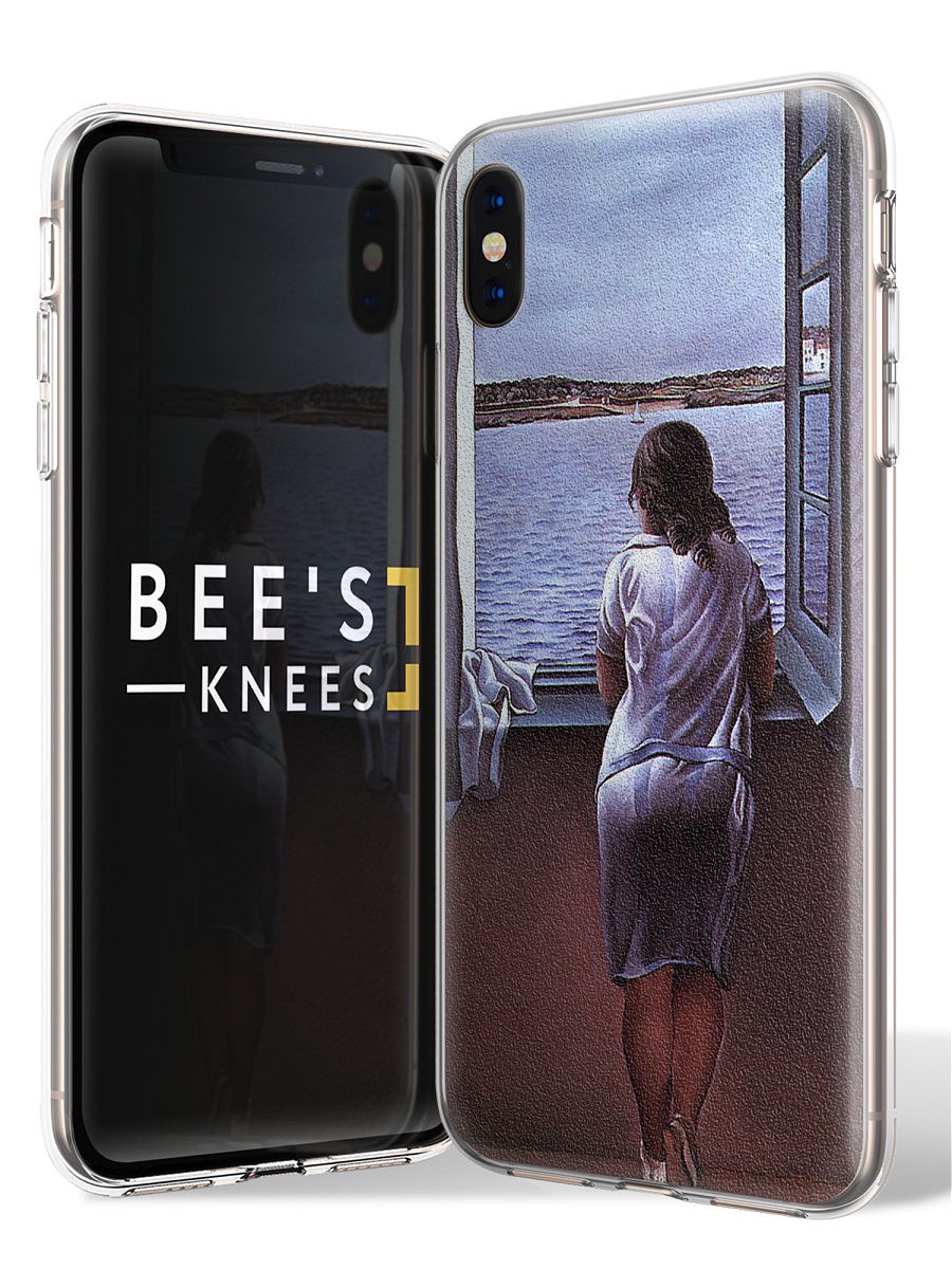 фото Чехол для сотового телефона With love. Moscow "Art design" для Apple iPhone X / Apple iPhone XS, синий