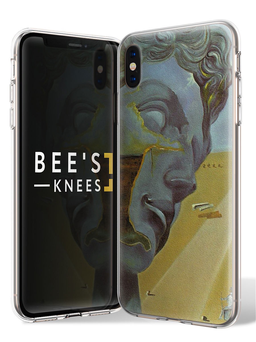 фото Чехол для сотового телефона With love. Moscow "Art design" для Apple iPhone X / Apple iPhone XS, голубой