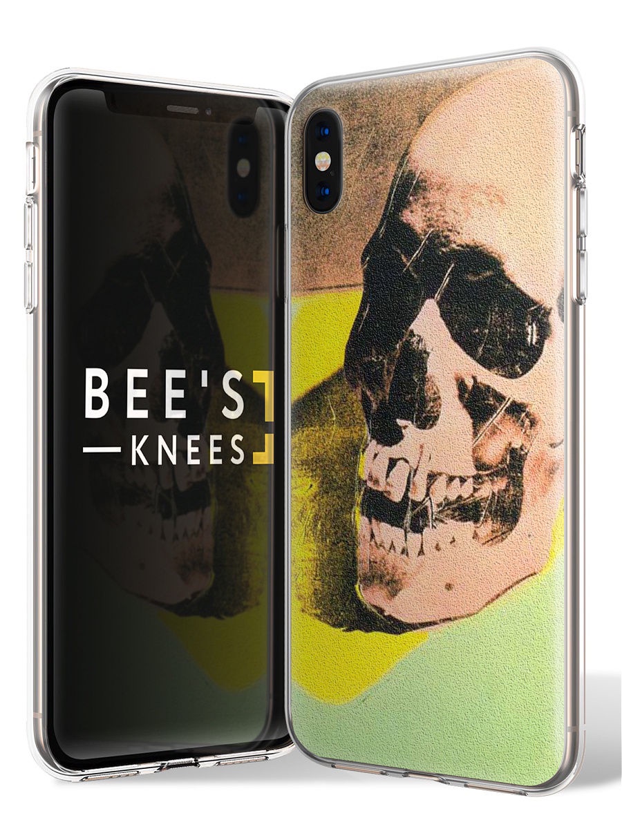 фото Чехол для сотового телефона With love. Moscow "Art design" для Apple iPhone X / Apple iPhone XS, коричневый