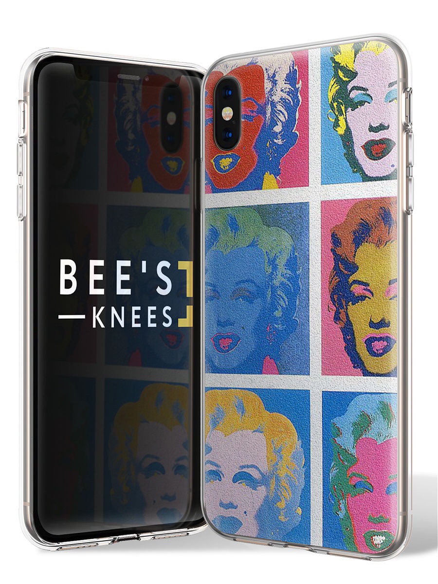 фото Чехол для сотового телефона With love. Moscow "Art design" для Apple iPhone X / Apple iPhone XS, синий